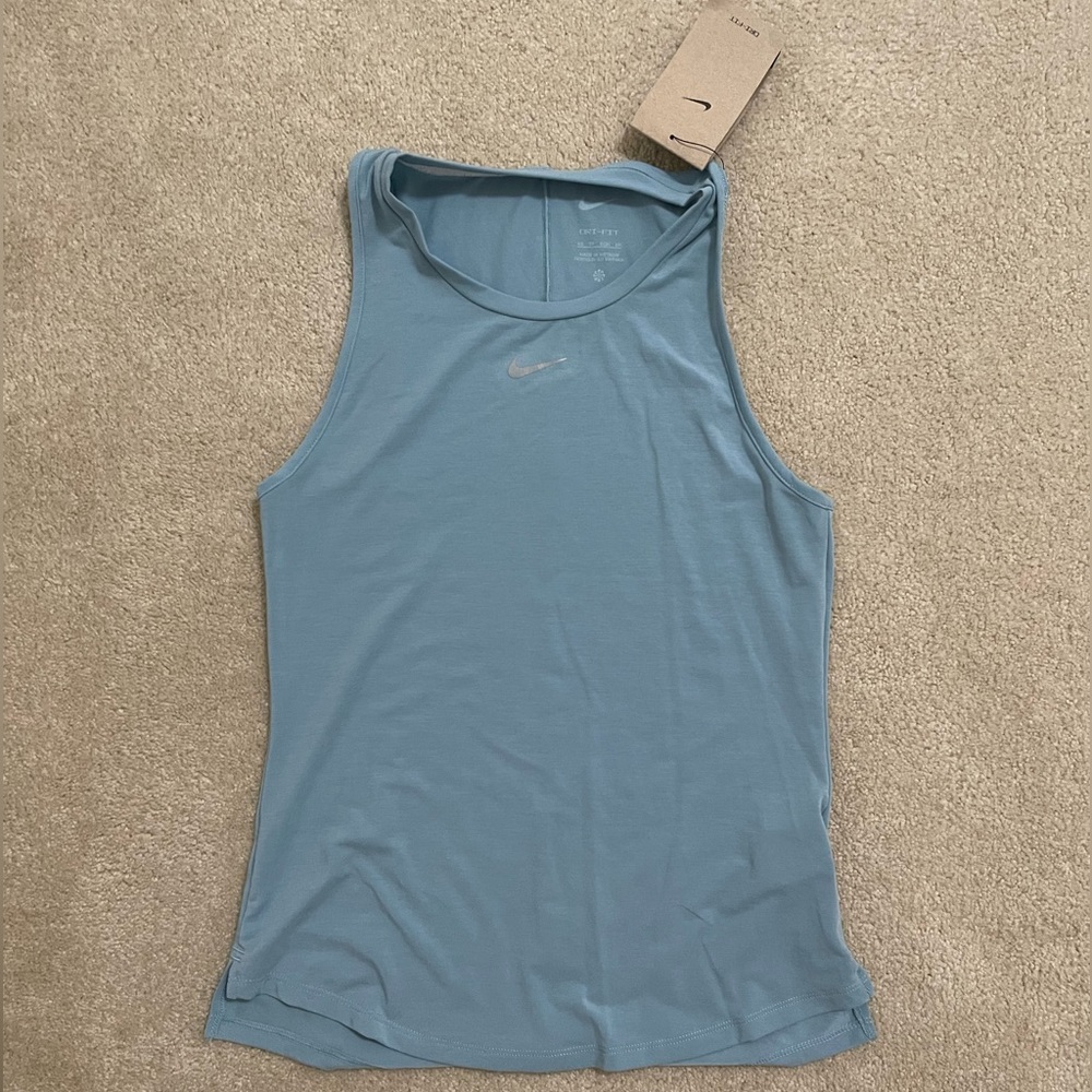 NWT Dri fit blue Nike tank top